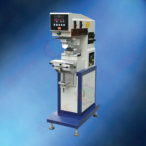 SPC-824SDU Pneumatic Shuttle Two-Color Ink Cup Printer